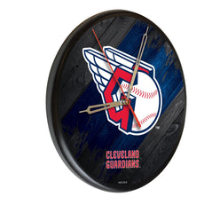 Cleveland Guardians Logo Printed Wood Clock | MLB Wooden Clock