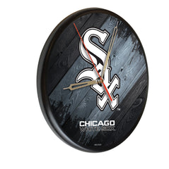 Chicago White Sox Logo Printed Wood Clock | MLB Wooden Clock