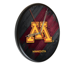 Minnesota Golden Gophers Printed Wood Clock