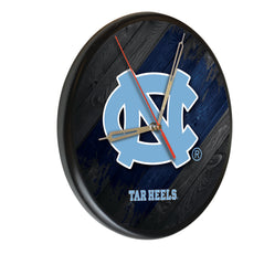 North Carolina Tarheels Printed Wood Clock