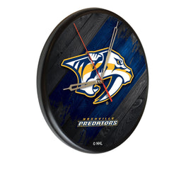 Nashville Predators Printed Wood Clock