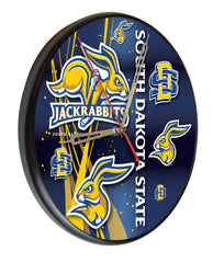 South Dakota State University Jackrabbits Printed Wood Clock