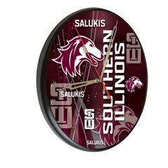 Southern Illinois University Salukis Printed Wood Clock Printed Wood Clock