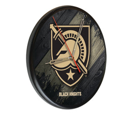 United States Military Academy Army Printed Wood Clock