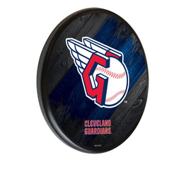 MLB's Cleveland Guardians Logo Digitally Printed Wooden Sign Wall Decor from Holland Bar Stool Co.