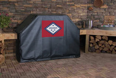 Arkansas State Flag Grill Cover