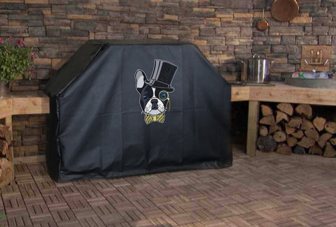 French Bulldog Top Hat BBQ Grill Cover