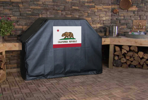 California State Flag Grill Cover