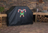 Candy Canes Grill Cover