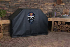 Colorado State Flag Skull Grill Cover