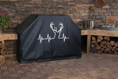 Deer Heartbeat Logo Grill Cover