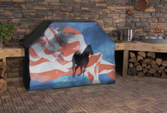 Horse Grill Cover