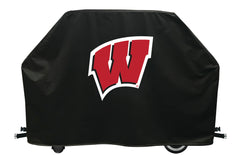 University of Wisconsin Grill Cover with the W Script Logo