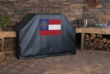 Georgia State Flag Grill Cover