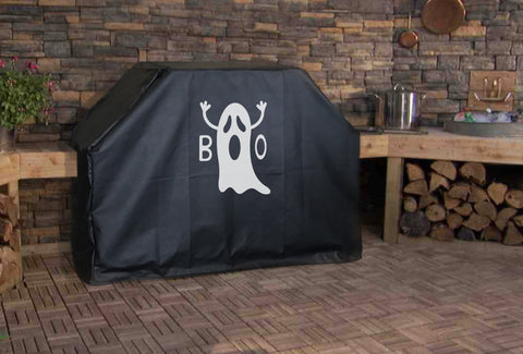 Ghost Boo Grill Cover