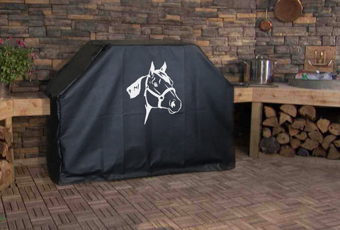 Horse Head BBQ Grill Cover