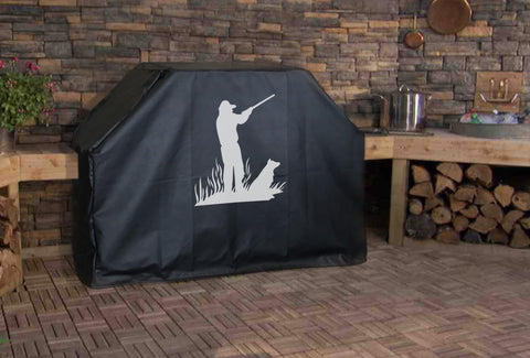 Hunting with Best Friend Grill Cover
