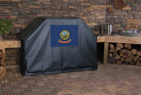 Idaho State Flag Grill Cover