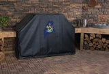 Maine State Outline Flag Grill Cover