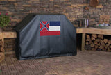 Mississippi State Flag Grill Cover