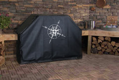 Nautical Compass Grill Cover