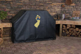 New Jersey State Outline Flag Grill Cover