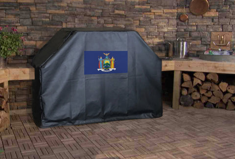New York State Flag Grill Cover