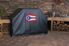 Ohio State Flag Grill Cover