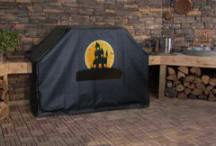 Haunted House Grill Cover