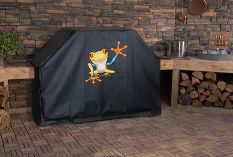 Waving Tree Frog BBQ Grill Cover