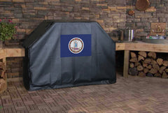 Virginia State Flag Grill Cover